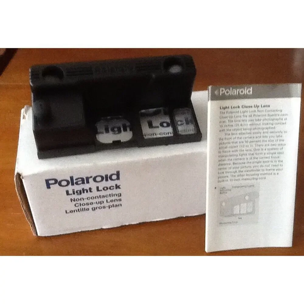 POLAROID LIGHT LOCK Non-Contacting Close-Up Lens - Fits Spectra Cameras
